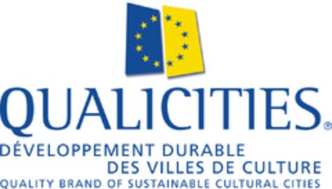 QUALICITIES DÉVELOPPEMENT DURABLE DES VILLES DE CULTURE QUALITY BRAND OF SUSTAINABLE CULTURAL CITIES Logo (EUIPO, 02/02/2018)