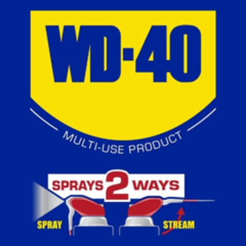 WD-40 MULTI-USE PRODUCT SPRAYS 2 WAYS Logo (EUIPO, 31.07.2018)