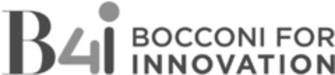 B4I BOCCONI FOR INNOVATION Logo (EUIPO, 31.10.2019)