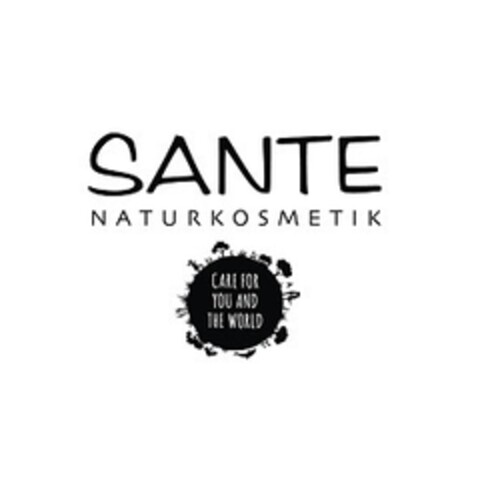 SANTE NATURKOSMETIK CARE FOR YOU AND THE WORLD Logo (EUIPO, 01.04.2020)