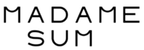 MADAME SUM Logo (EUIPO, 02.10.2020)