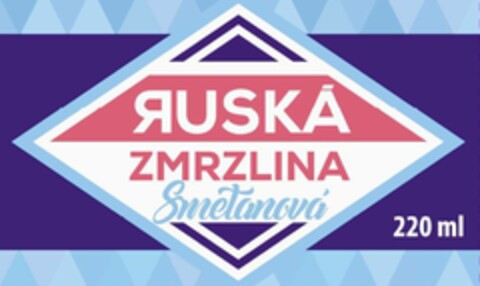 Ruská zmrzlina Smetanová  220 ml Logo (EUIPO, 29.09.2021)