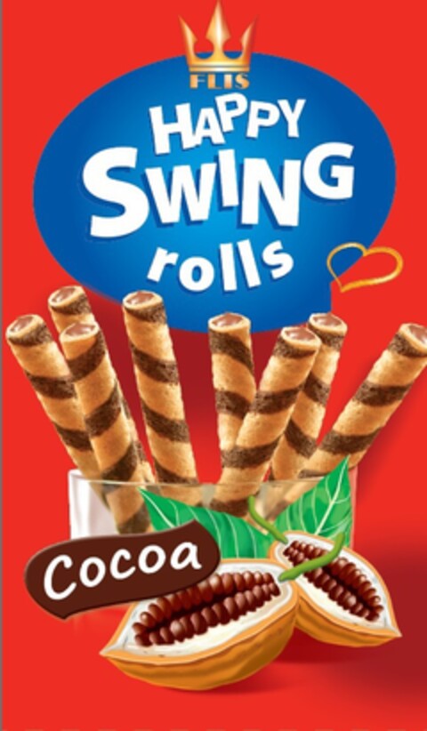 FLIS HAPPY SWING rolls Cocoa Logo (EUIPO, 24.11.2021)