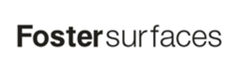 FOSTER SURFACES Logo (EUIPO, 17.12.2021)