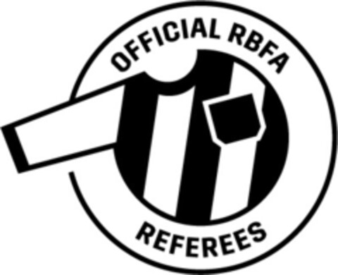 OFFICIAL RBFA REFEREES Logo (EUIPO, 01.03.2022)