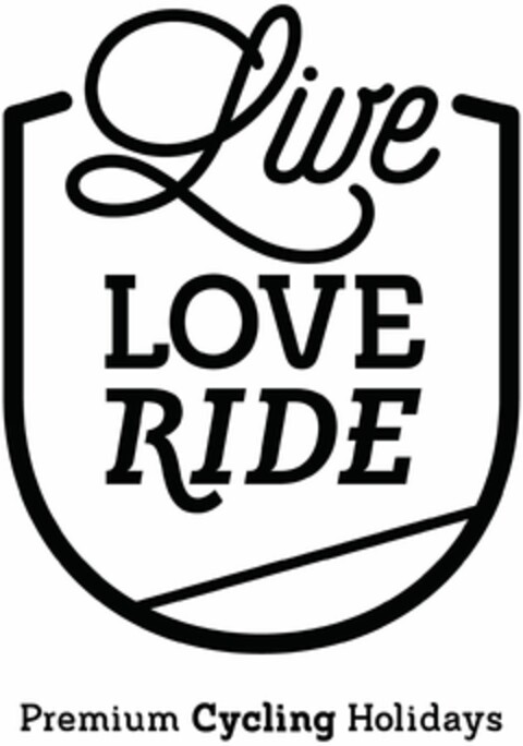 Live LOVE RIDE Premium Cycling Holidays Logo (EUIPO, 05.09.2022)