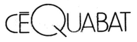 CÉQUABAT Logo (EUIPO, 15.04.1999)