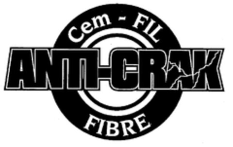 ANTI-CRAK Cem-FIL FIBRE Logo (EUIPO, 10/22/1999)