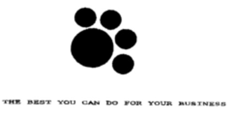 THE BEST YOU CAN DO FOR YOUR BUSINESS Logo (EUIPO, 10.10.2000)