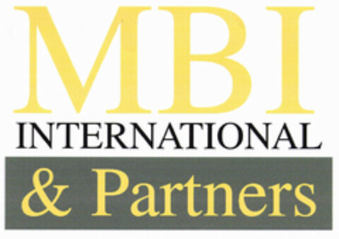 MBI INTERNATIONAL & Partners Logo (EUIPO, 10/15/2001)