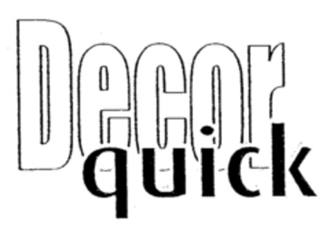 Decor quick Logo (EUIPO, 10/22/2001)