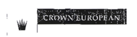 CROWN EUROPEAN Logo (EUIPO, 04.04.2003)