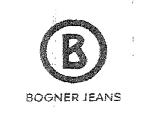 B BOGNER JEANS Logo (EUIPO, 31.10.2003)