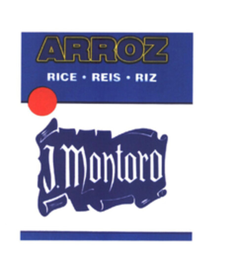 ARROZ RICE. REIS. RIZ J. Montoro Logo (EUIPO, 10.05.2004)