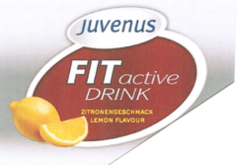 juvenus FIT active DRINK ZITRONENGESCHMACK LEMON FLAVOUR Logo (EUIPO, 03.11.2004)