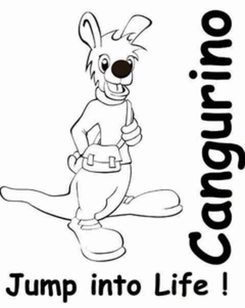 Jump into Life! Cangurino Logo (EUIPO, 03/16/2005)