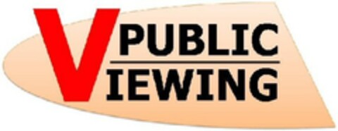 PUBLIC VIEWING Logo (EUIPO, 12/11/2007)