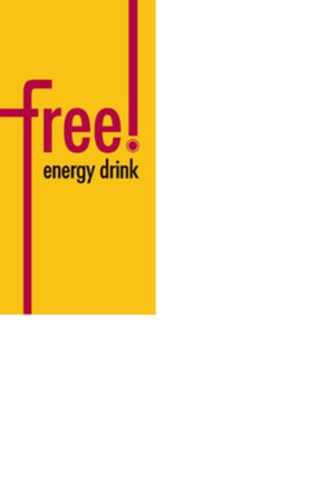 free! energy drink Logo (EUIPO, 04/24/2008)