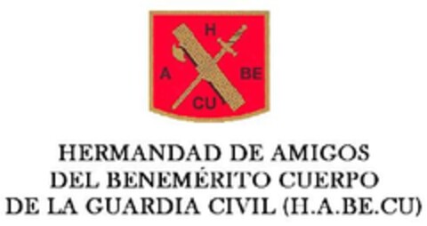 HERMANDAD DE AMIGOS DEL BENEMÉRITO CUERPO DE LA GUARDIA CIVIL (H.A.BE.CU) Logo (EUIPO, 19.02.2009)