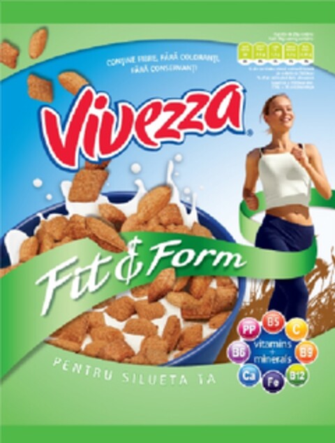 Vivezza fit & form Logo (EUIPO, 26.10.2010)