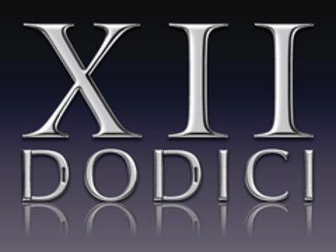 XII DODICI Logo (EUIPO, 30.03.2011)