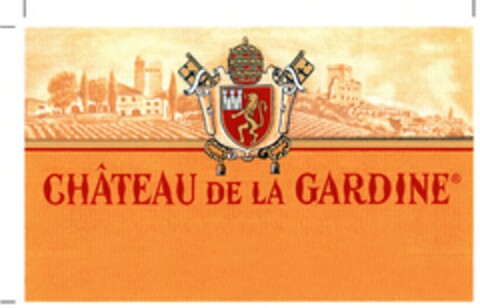 CHATEAU DE LA GARDINE Logo (EUIPO, 30.03.2011)