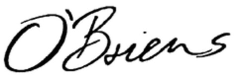 O'BRIENS Logo (EUIPO, 12.08.2011)
