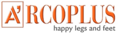 ARCOPLUS happy legs and feet Logo (EUIPO, 18.10.2011)