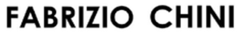 FABRIZIO CHINI Logo (EUIPO, 10/16/2012)