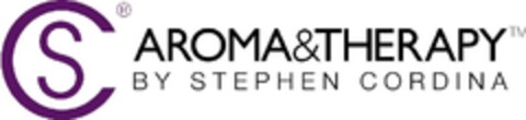 AROMA&THERAPY BY STEPHEN CORDINA Logo (EUIPO, 29.05.2013)