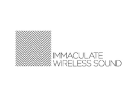 IMMACULATE WIRELESS SOUND Logo (EUIPO, 18.09.2013)