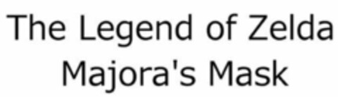 The Legend of Zelda Majora's Mask Logo (EUIPO, 05.02.2015)