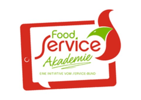 Food Service Akademie EINE INITIATIVE VOM SERVICE-BUND Logo (EUIPO, 10/25/2016)