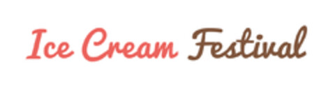 Ice Cream Festival Logo (EUIPO, 12/07/2016)