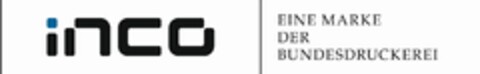 inco EINE MARKE DER BUNDESDRUCKEREI Logo (EUIPO, 11.05.2017)