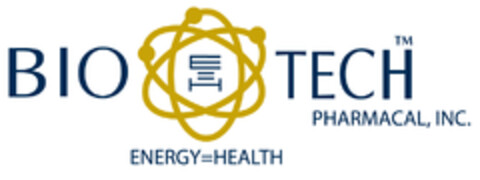 BIO E=H TECH PHARMACAL, INC. ENERGY = HEALTH Logo (EUIPO, 07/24/2017)