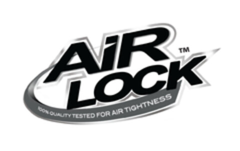 AIR LOCK 100% QUALITY TESTED FOR AIR TIGHTNESS Logo (EUIPO, 05/11/2018)