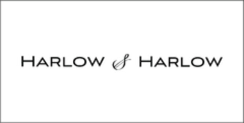 HARLOW & HARLOW Logo (EUIPO, 07/18/2018)