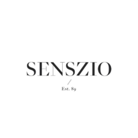 SENSZIO Est. 89 Logo (EUIPO, 02/15/2019)