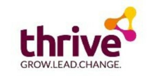 THRIVE GROW.LEAD.CHANGE. Logo (EUIPO, 29.04.2019)