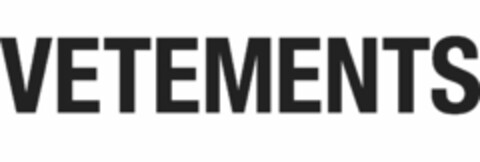 VETEMENTS Logo (EUIPO, 12.07.2019)