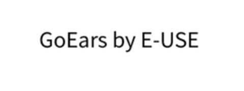 GoEars by E-USE Logo (EUIPO, 01/02/2020)