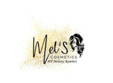 Mel's COSMETICS BY Melany Ramírez Logo (EUIPO, 06.05.2024)