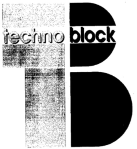 TB techno block Logo (EUIPO, 01.04.1996)