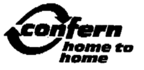 confern home to home Logo (EUIPO, 05/09/1996)