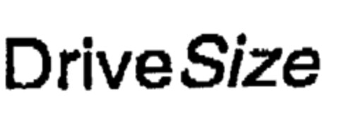 DriveSize Logo (EUIPO, 23.04.1998)