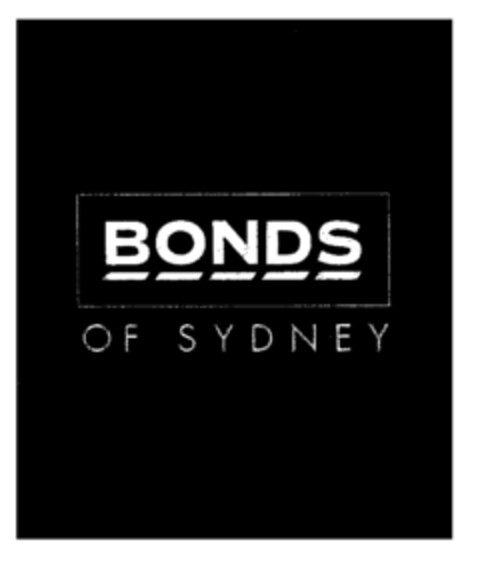 BONDS OF SYDNEY Logo (EUIPO, 13.07.2001)