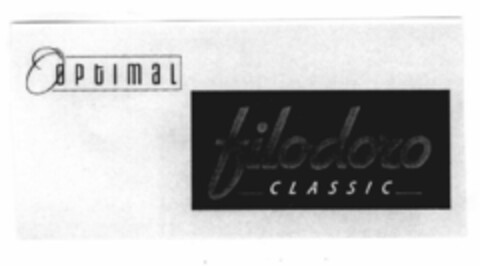 Optimal filodoro CLASSIC Logo (EUIPO, 30.07.2001)