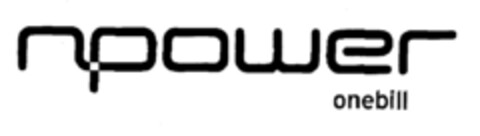 npower onebill Logo (EUIPO, 04.01.2002)