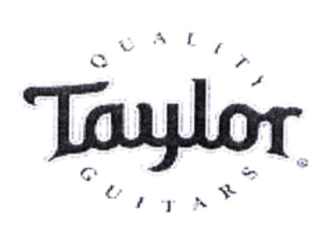 Taylor QUALITY GUITARS Logo (EUIPO, 04.03.2003)